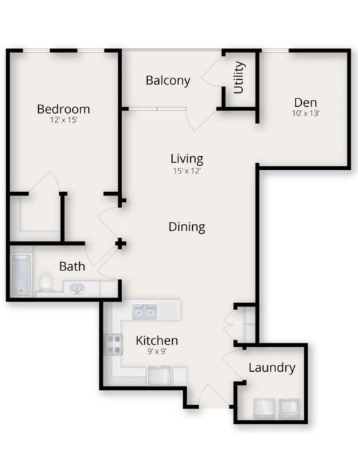 Floor Plan - maple-iv